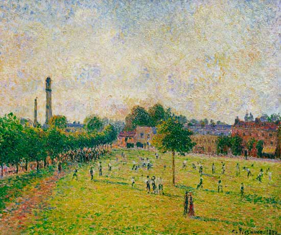 Kew Green, Londres à Camille Pissarro