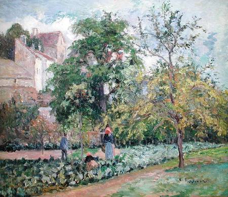 Orchard at Maubisson, Pontoise à Camille Pissarro