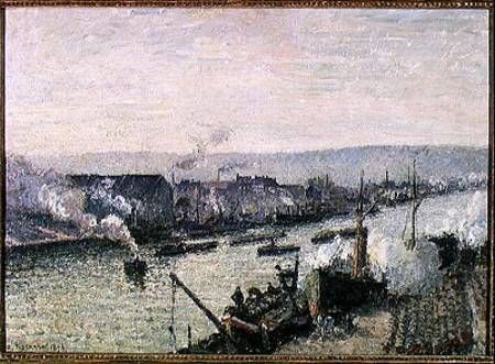 Saint-Sever Port, Rouen à Camille Pissarro