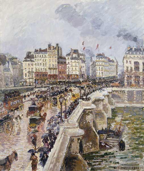 The Pont Neuf à Camille Pissarro