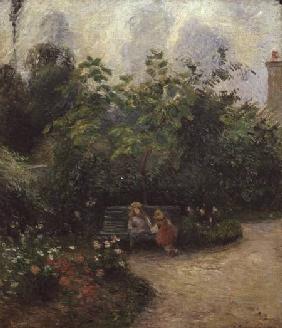 A Corner of the Garden at the Hermitage, Pontoise