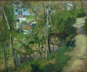 C.Pissarro, Der Bergweg, L Hermitage