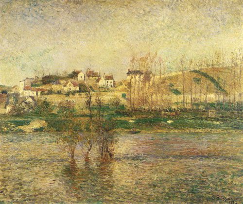 Ceux inondation à Camille Pissarro
