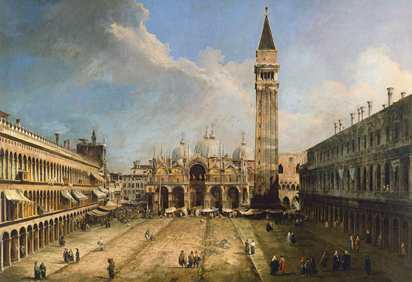Piazza San Marco à Giovanni Antonio Canal