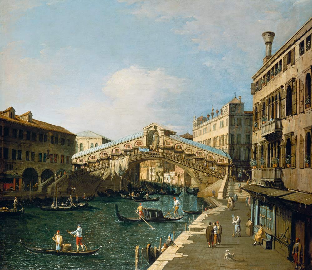 The Grand Canal, Venice à Giovanni Antonio Canal