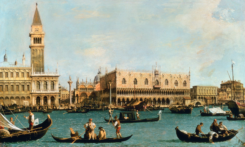 Venice from the Bacino à Giovanni Antonio Canal