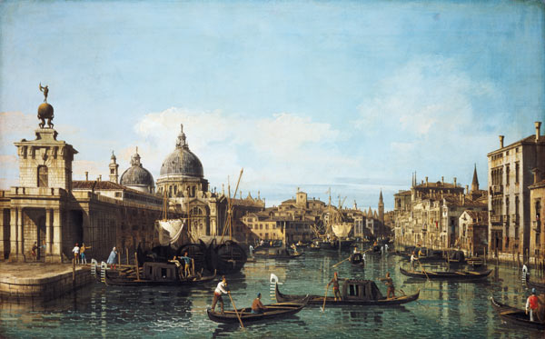 Au commencement du grand Canal à Venise à Giovanni Antonio Canal
