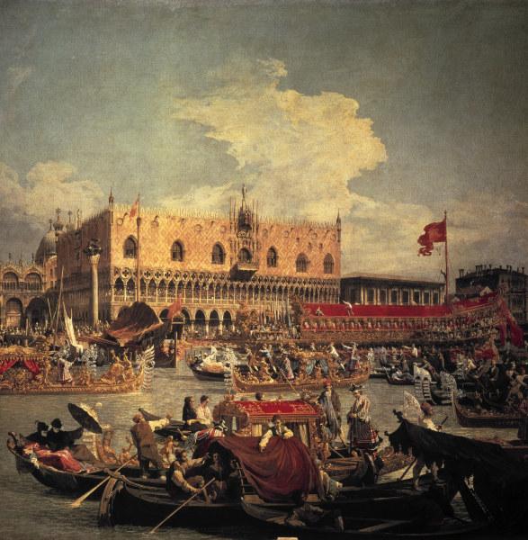 Canaletto / Return of the Bucentaur à Giovanni Antonio Canal