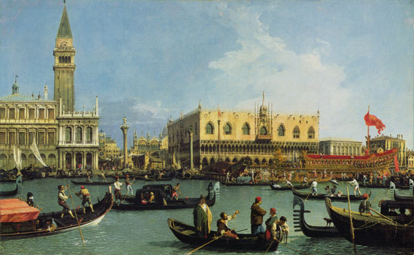 Le retour du Buccintoro, Venise à Giovanni Antonio Canal