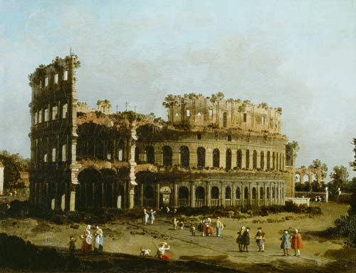The Colosseum à Giovanni Antonio Canal