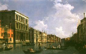 grand Canal : looking South-West from Palazzo Grimani tonne the Palazzo FoscAri the