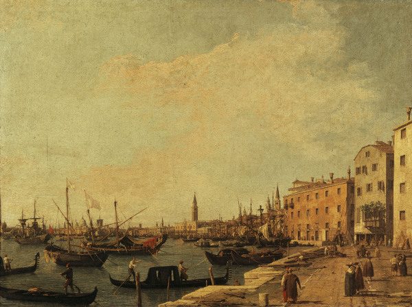 Venice /Doge s Palace/Canaletto/ c.1730 à Giovanni Antonio Canal