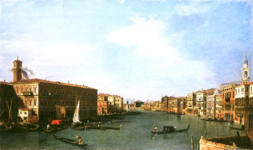 Venise : grand Canal à Giovanni Antonio Canal
