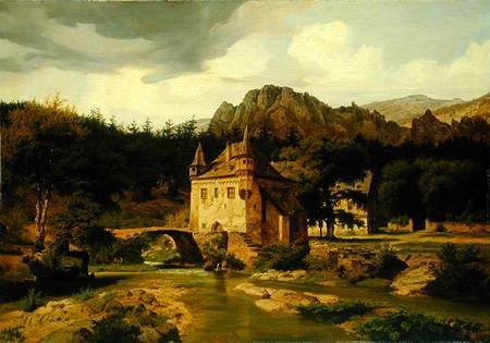 Castle in the Mountains à Carl Dahl