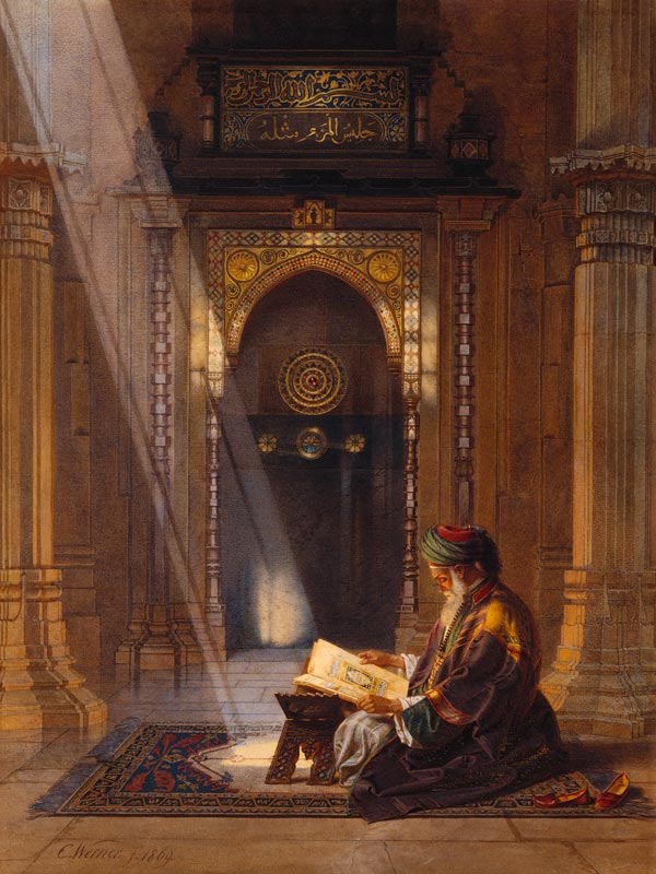 In der Moschee. à Carl Friedr.Heinrich Werner