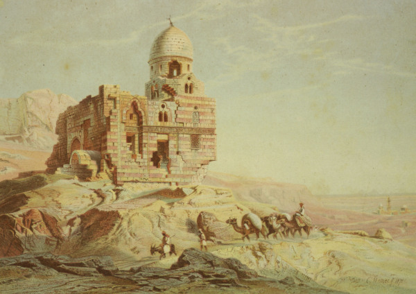 Cairo, Tombs of Caliphs à Carl Friedr.Heinrich Werner