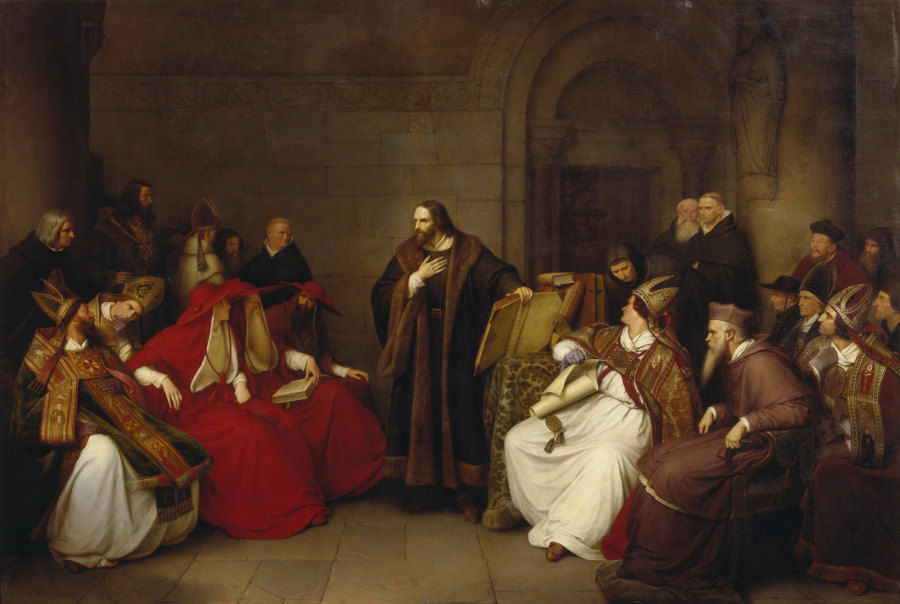 Jan Hus at Constance à Carl Friedrich Lessing