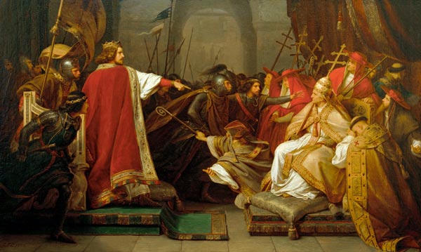 Henry V and Pope Paschal , Lessing à Carl Friedrich Lessing