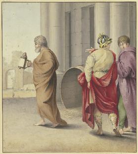 Diogenes looking for people