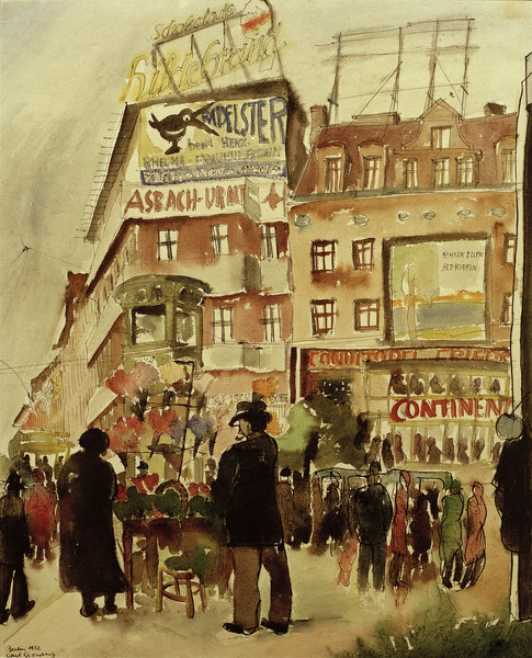 Berlin, Potsdamer Platz, 1932. à Carl Grossberg