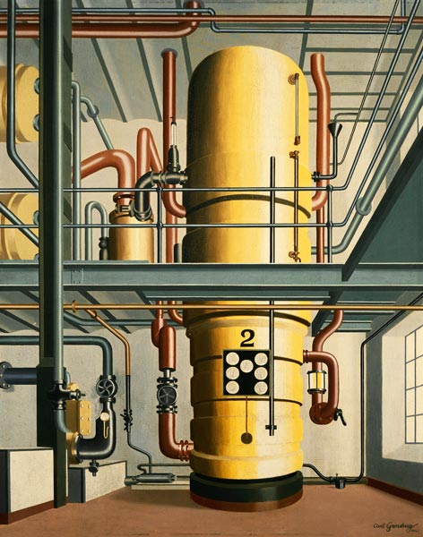 Der gelbe Kessel, 1933. à Carl Grossberg