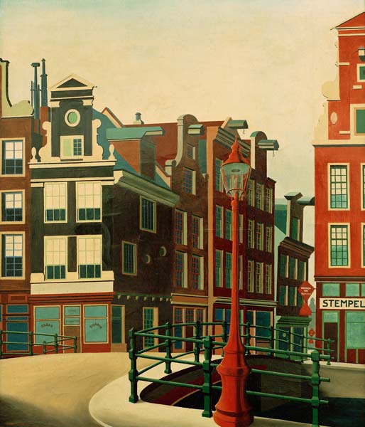 Amsterdam, Singelgracht, 1925. à Carl Grossberg