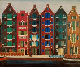 Amsterdam, Brouwersgracht, 1925.