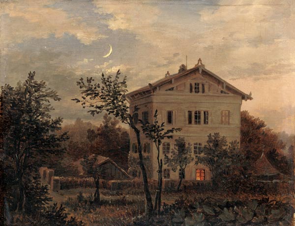 La Maison Carus à Pillnitz. à Carl Gustav Carus