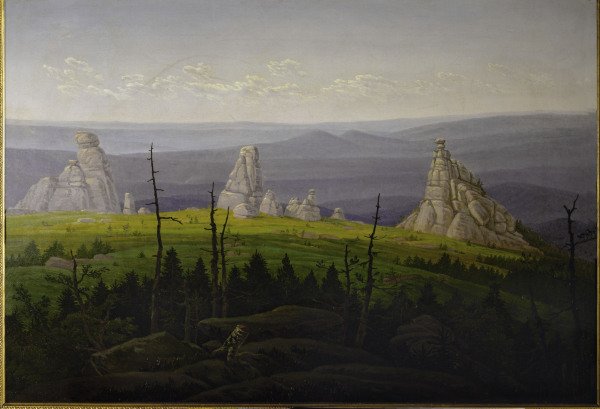 Dreisteine (Three Stones) in the Riese à Carl Gustav Carus