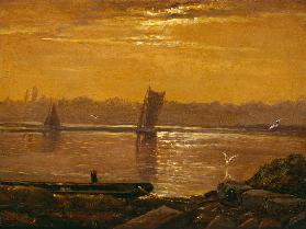 Moonlight on the Elbe