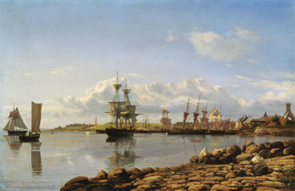 Shipping off a Baltic Port à Carl Johan Larsen