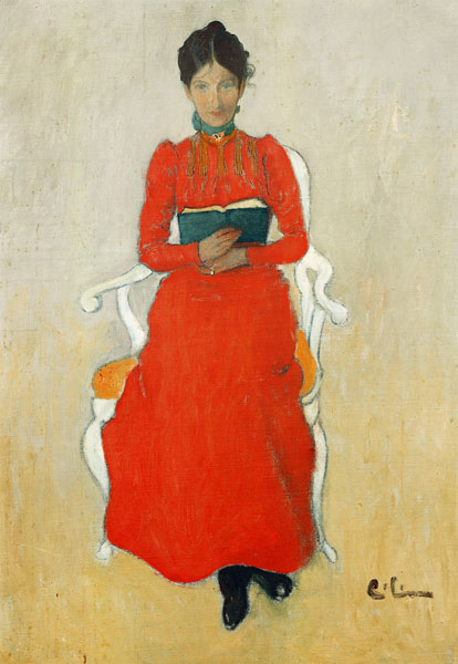 Portrait de Dora Lamm à Carl Larsson