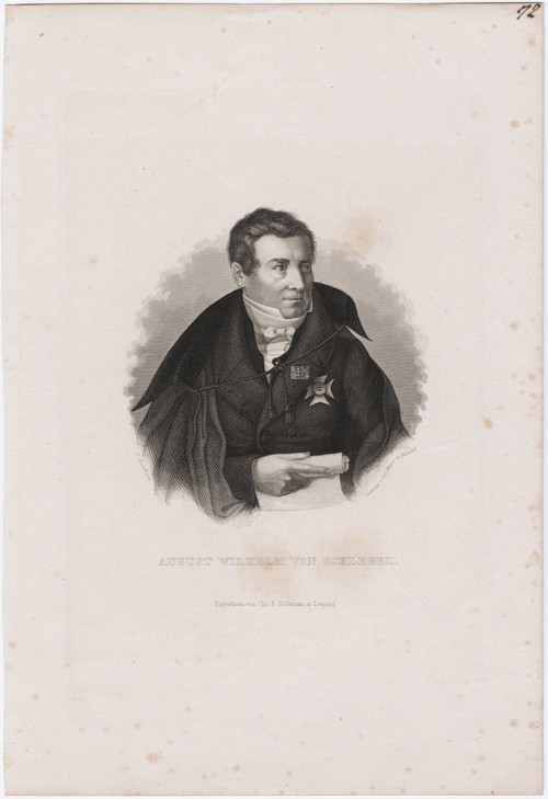 August Wilhelm von Schlegel (1767-1845) à Carl Mayer