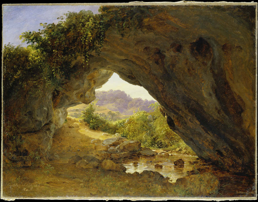 Arched Rocks by Civitella II à Carl Morgenstern