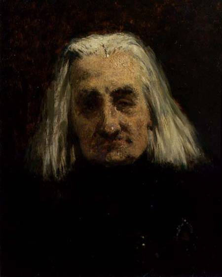 Portrait of Franz Liszt (1811-1886) à Carl Schlosser