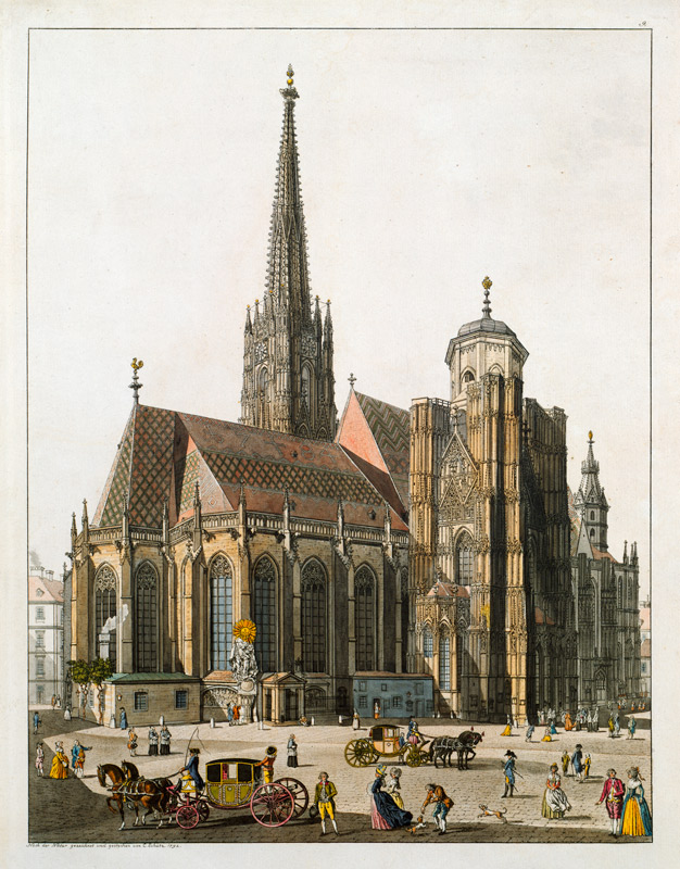 Vienna , St.Stephens Cath. à Carl Schütz