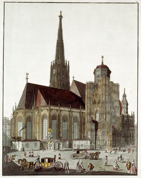 Vienna , St.Stephens Cath. à Carl Schütz