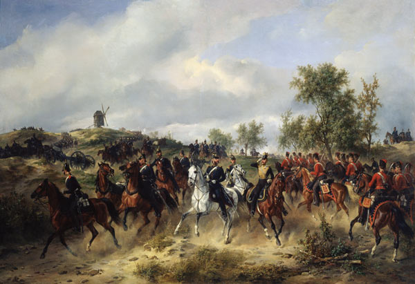 The Prussian cavalry in the expedition à Carl Schulz