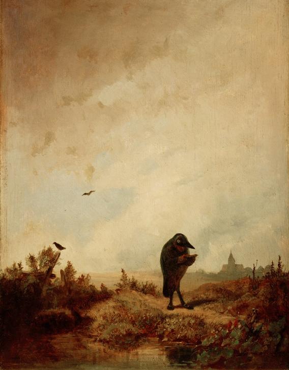 The Raven à Carl Spitzweg