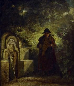 C.Spitzweg, Der Brunnengast