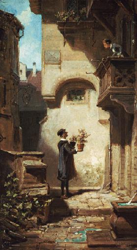 Spitzweg / The Congratulator / c.1855