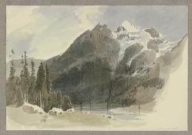 Der Oeschinensee bei Kandersteg