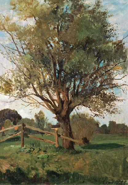 Le vieil arbre. à Carl Vinnen