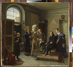 Louis Tieck, de David, portrait d'Angers