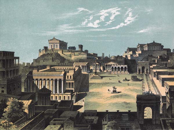 Rome, Forum Romanum, Votteler à Carl Votteler