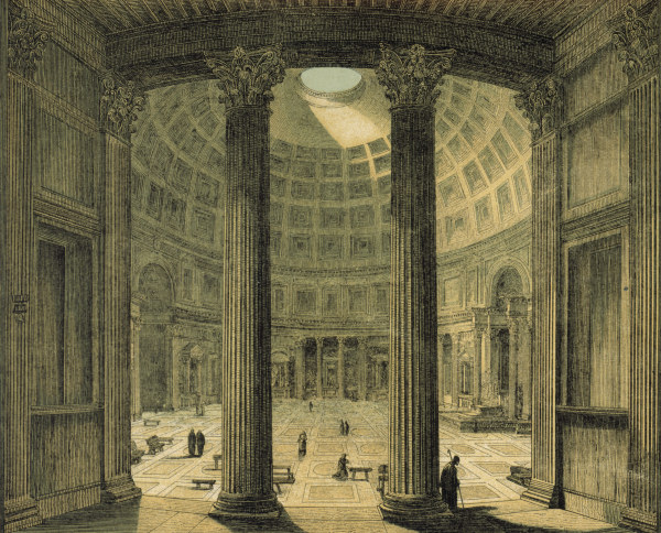 Rome , Pantheon à Carl Votteler