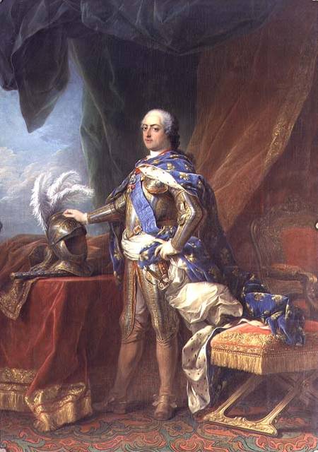 Louis XV (1715-74) King of France & Navarre à Carle van Loo