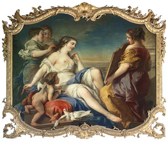 Venus at her Toilet à Carle van Loo