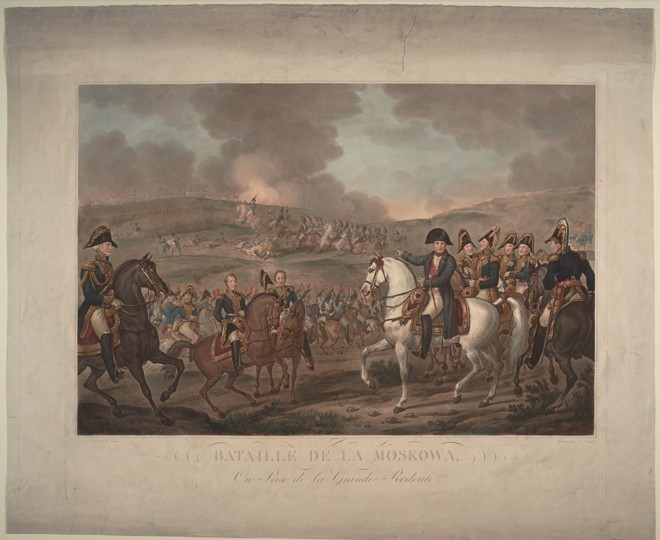 The Battle of Borodino on August 26, 1812 à Carle Vernet