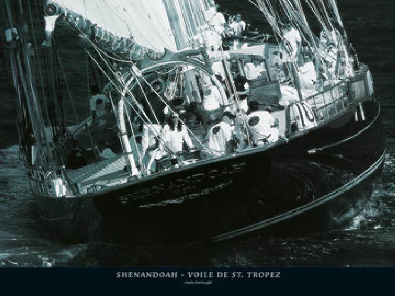 Shenandoah - Voile de St. Tropez à Carlo Borlenghi